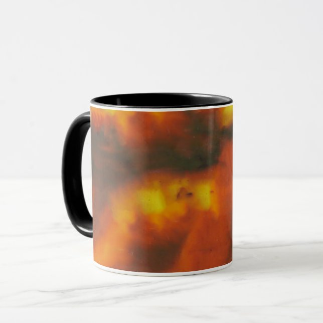 Mug Le feu sur la boue de verre (Devant gauche)