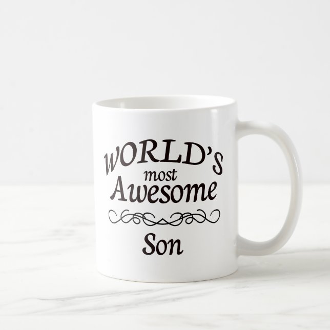 Mug Le fils le plus impressionnant du monde (Droite)