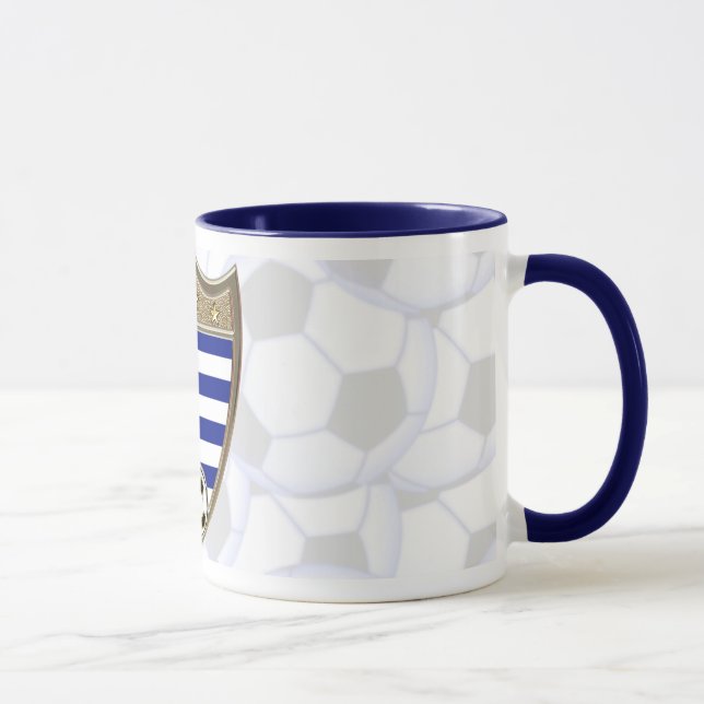 Mug Le football de la Grèce (Droite)