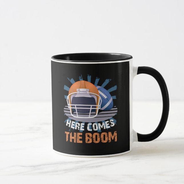 Mug Le football ici vient le boom (Droite)