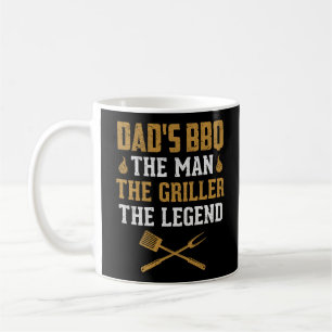 Mug Le Fumeur Le Père Barbecue L'Homme Le Griller La L