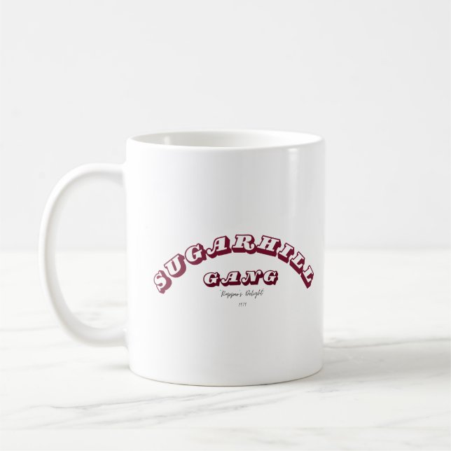 Mug Le Gang de Sugarhill "Rapper's Delight" (Gauche)