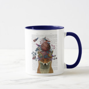 Mug Le gardien d'oiseaux Fox avec Artichoke