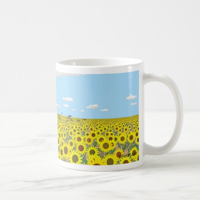 Mug le gisement de tournesol (Droite)