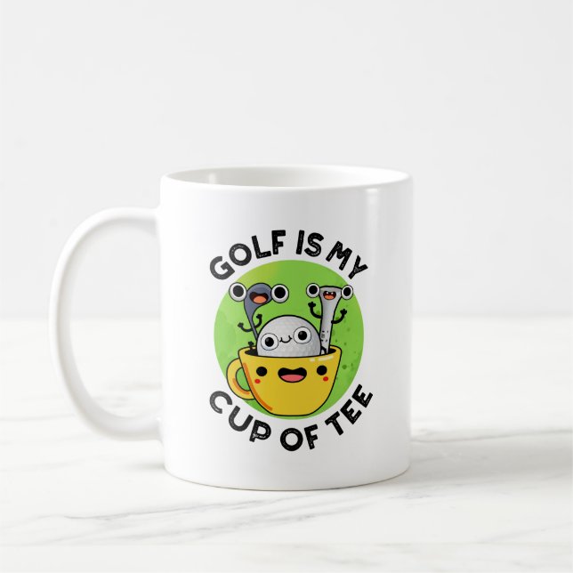 Mug Le Golf Est Ma Coupe Du Funny Golf Pun (Gauche)