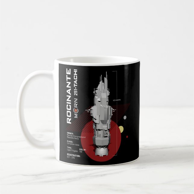 Mug Le grand navire Rocinante (Gauche)