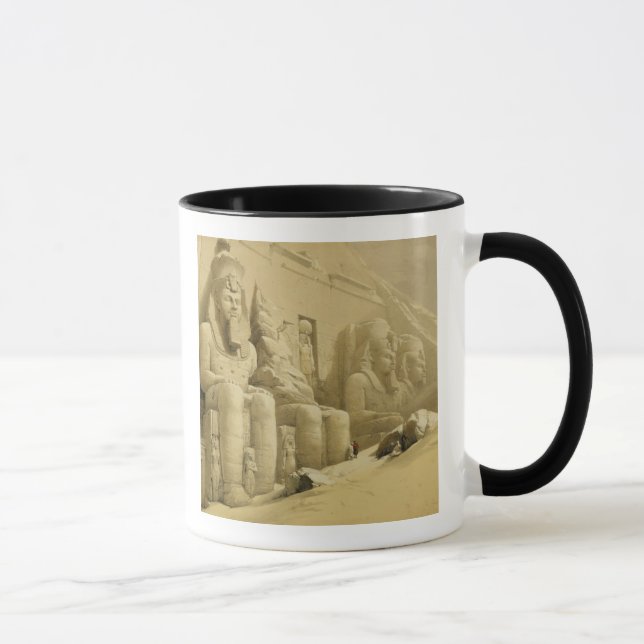 Mug Le grand temple d'Abu Simbel, Nubia, de "Egypte (Droite)