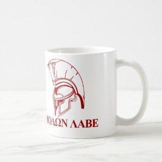 Mug Le Grec spartiate viennent lui prendre Molon Labe