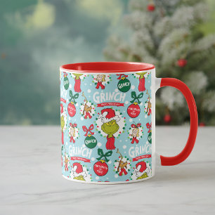 Mug Le Grinch   Happy Wholiday Motif