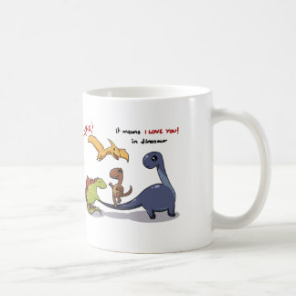 Mug Le groupe mignon de dinosaures Rawr signifie que
