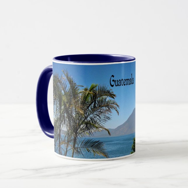 Mug Le Guatemala, le magnifique paysage naturel (Devant gauche)