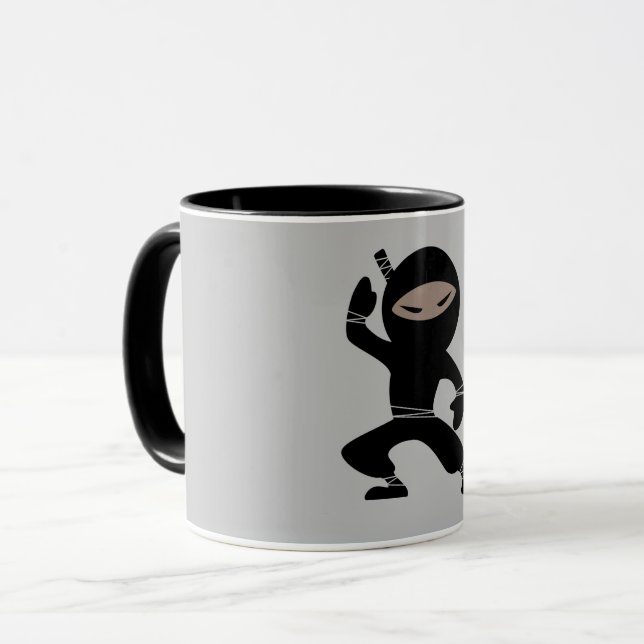 Mug Le Guerrier de la petite Ninja (Devant gauche)