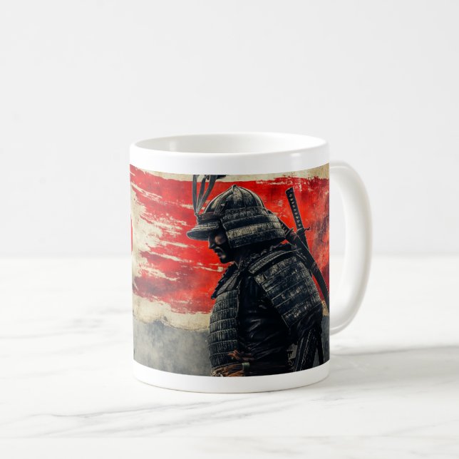 Mug Le guerrier pensif - Design 1 (Devant droit)