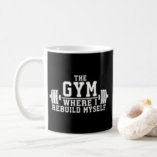 Mug Le Gym - Rebuild Moi-Même - Exercice Inspirationne