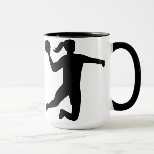 Mug Le handball des femmes