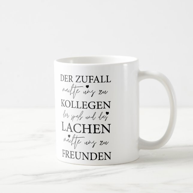 Mug Le hasard nous a fait des collègues, un cadeau de  (Droite)