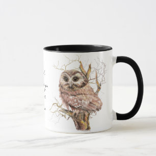 Mug Le hibou vous aime toujours, chouette chouette, oi