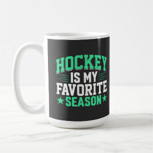 Mug Le hockey est ma saison préférée