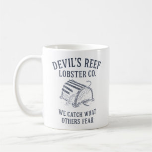 Mug Le homard de récif du diable - Nous attrapons ce q