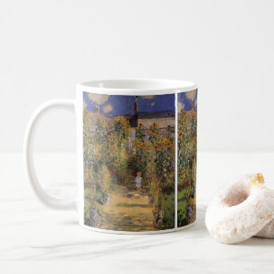 Mug Le jardin de l'artiste à Vetheuil par Claude Monet