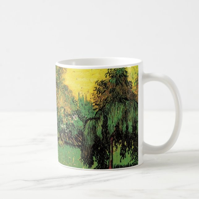 Mug Le jardin des poètes par Vincent van Gogh (Droite)