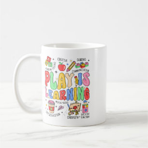 Mug Le jeu est l'apprentissage Professeur Enfants Ck À