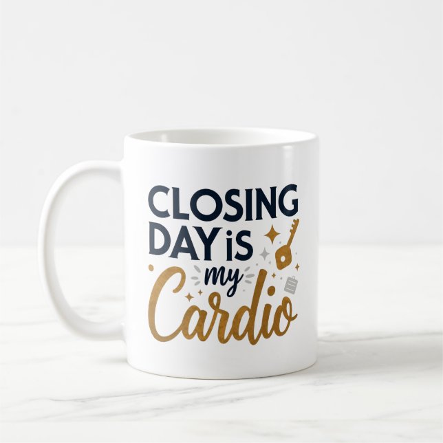 Mug Le jour de fermeture est My Cardio | Réalisateur p (Gauche)