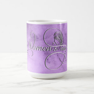 Mug Le jour des femmes internationales - aquarelle