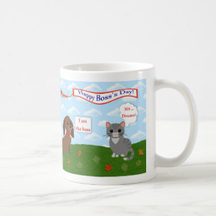Mug Le jour du patron heureux avec la banderole