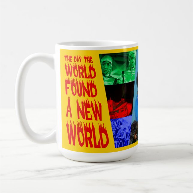 Mug Le jour où le monde a découvert un nouveau monde (Gauche)
