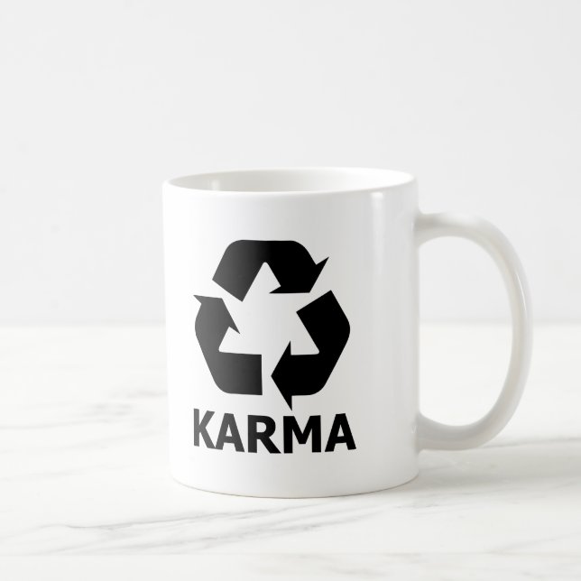 Mug Le karma réutilisent (Droite)