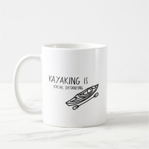 Mug Le kayak, c'est la détresse sociale