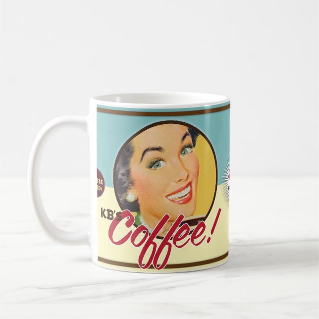 Mug Le kitsch Bitsch : Le café du KB ! (Gauche)