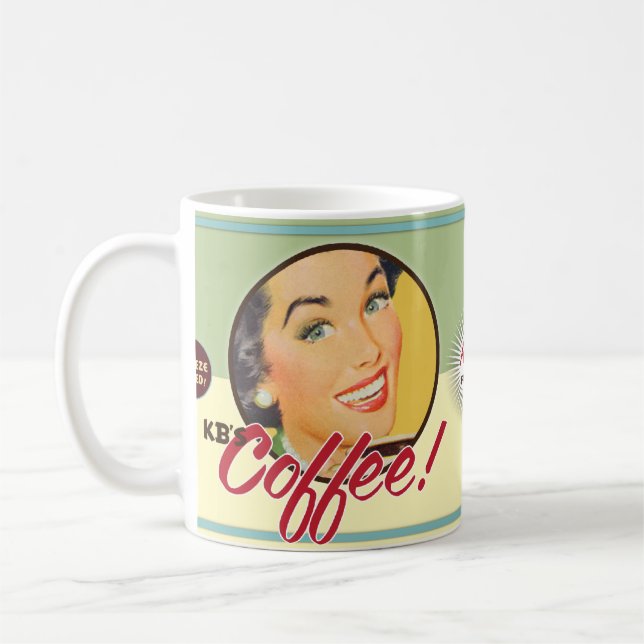 Mug Le kitsch Bitsch : Le café du KB ! (Gauche)
