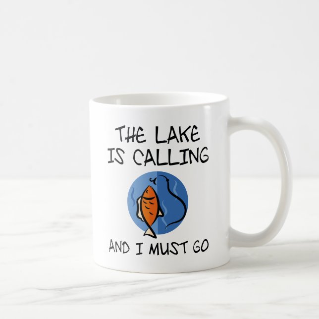 Mug Le lac appelle (Droite)