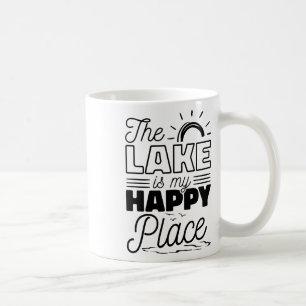 Mug Le Lac Est Mon Endroit Heureux