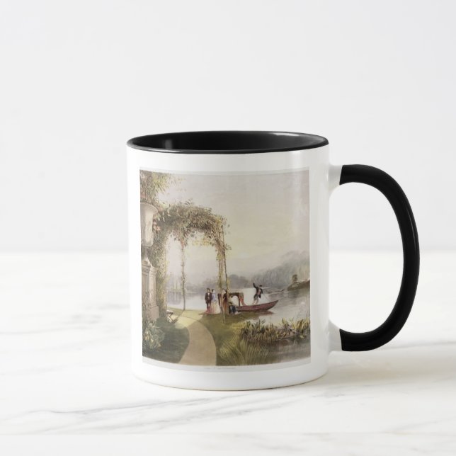 Mug Le lac, jardins de Trentham Hall, 'des jardins (Droite)