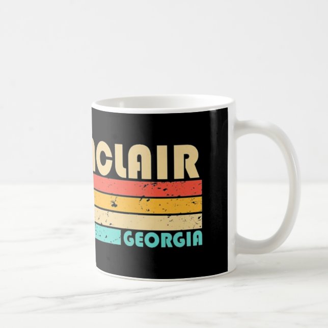 Mug LE LAC SINCLAIR GEORGIA Camping de pêche (Droite)