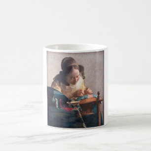 Mug Le Lacemaker, Johannes Vermeer, 1669-1670