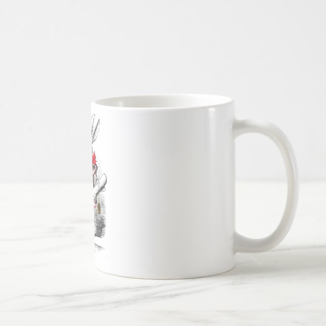 Mug Le lapin blanc (Droite)