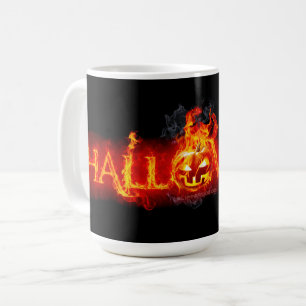 Mug Le lettrage de SlipperyJoe's Halloween massivement