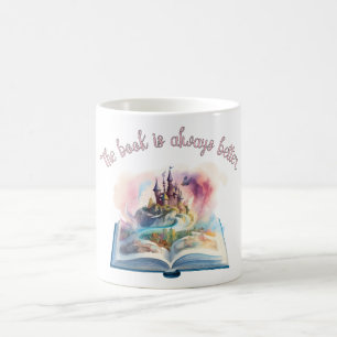 Mug Le livre est toujours meilleur