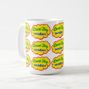 Mug Le logo Dave Jay Mardi Tile 15 Oz.Mug
