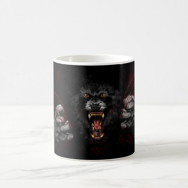 Mug Le loup-garou qui déchire votre coeur (Centre)