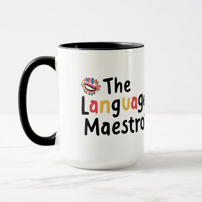 Mug Le Maestro de Langue (Gauche)