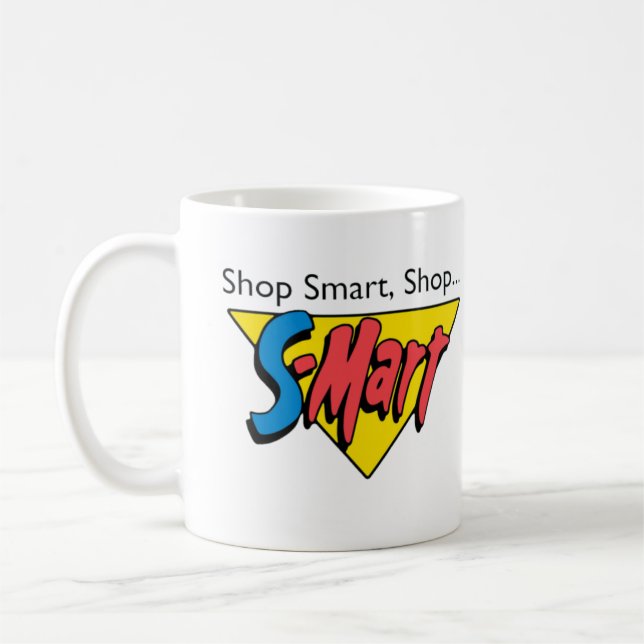 Mug Le magasin Smart, font des emplettes futé - grêle (Gauche)