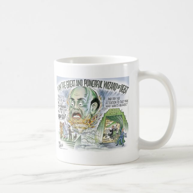 Mug Le magicien de la dette (Droite)
