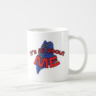 Mug Le Maine JE ~ de devise d'état d'USA il est tout