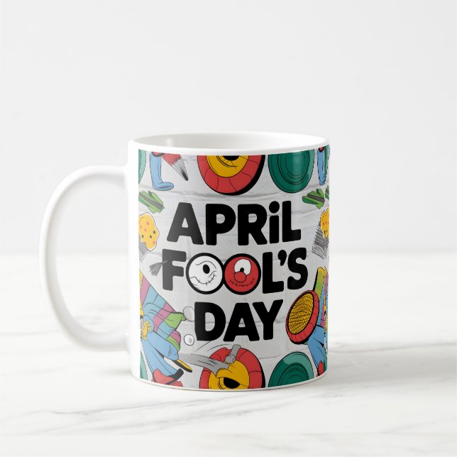 Mug Le malheur des fous d'avril (Gauche)