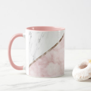 Mug Le marbre opacifie la géométrie